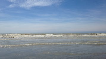 On the beach