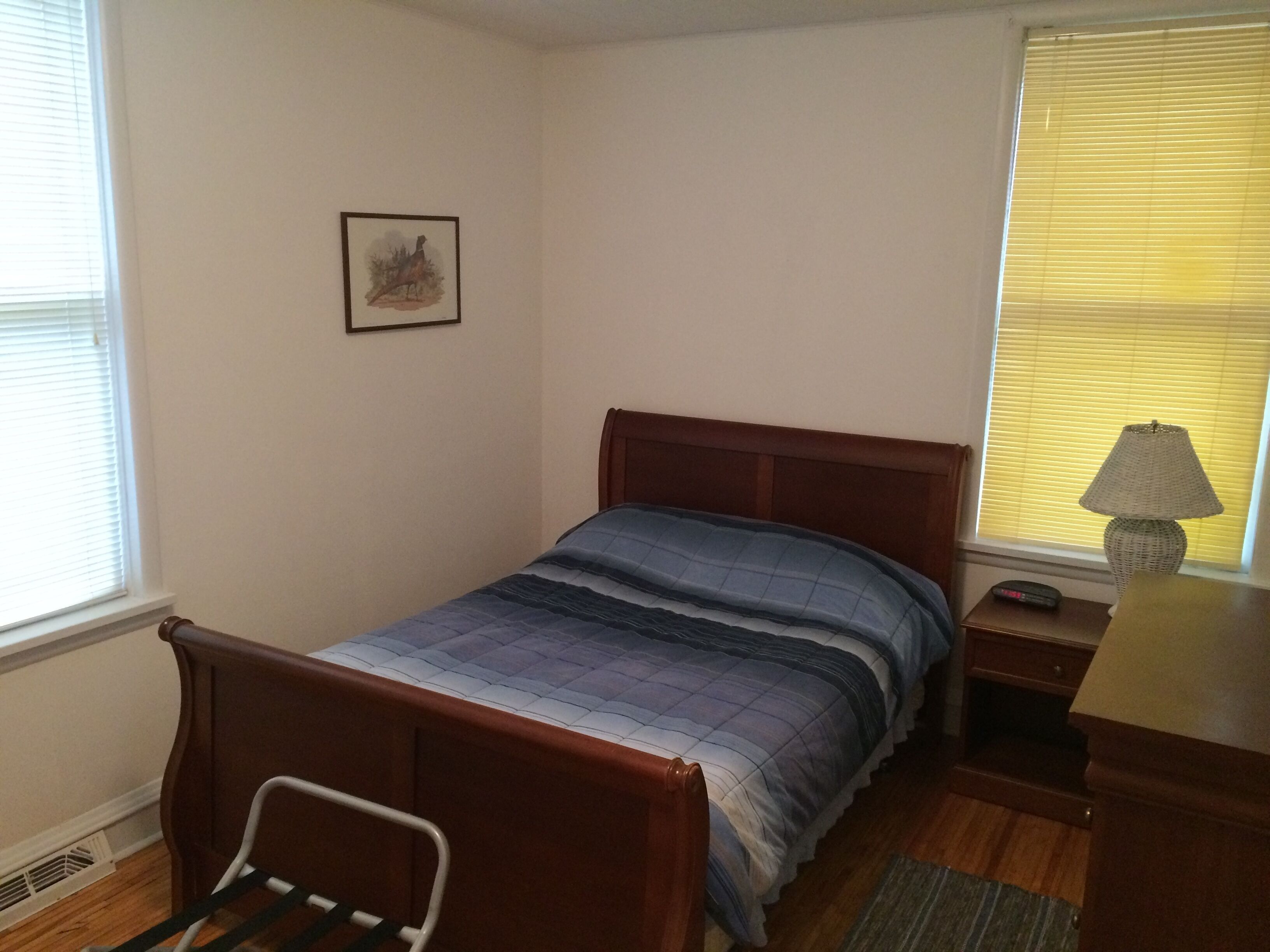 Hunting Lodge Next To Snowmobile Trails