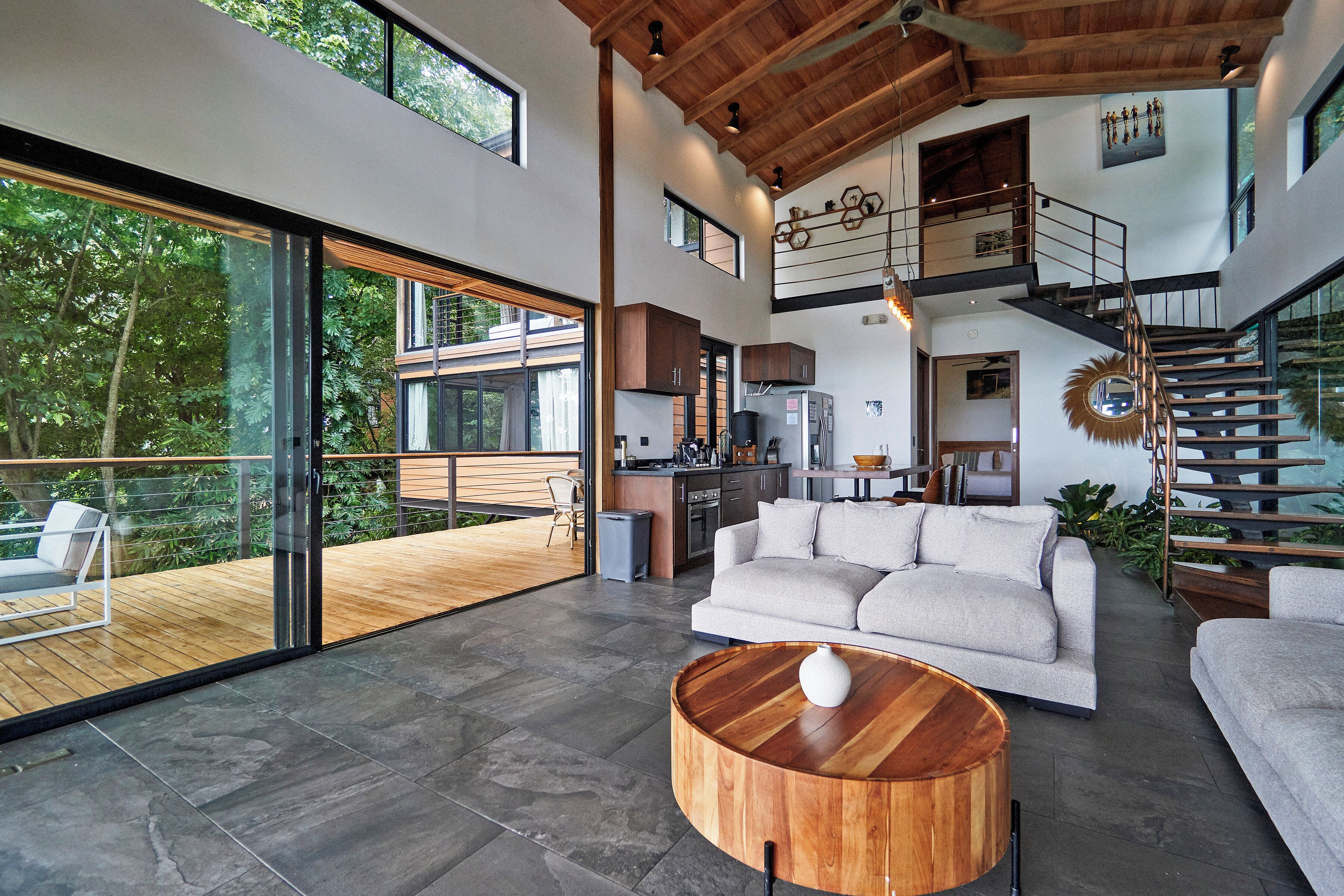 Smart TV, books, music library, video library