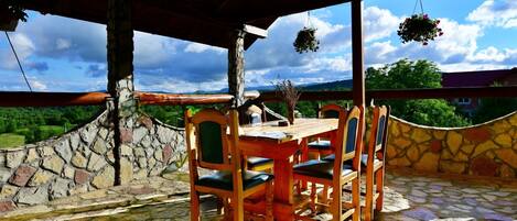 Restauration en plein air