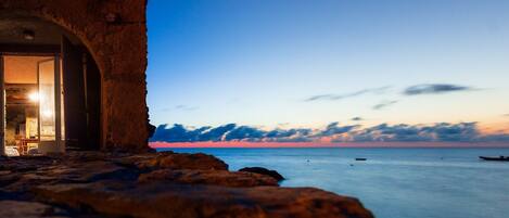 Vue depuis l’hébergement