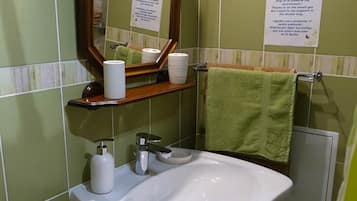 Hair dryer, towels