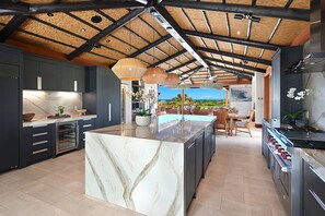 Oven, stovetop, dishwasher, coffee/tea maker - 4BR Bali Inspired Luxury Home in Kukuiula (Koloa)