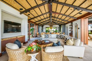 TV - 4BR Bali Inspired Luxury Home in Kukuiula (Koloa)