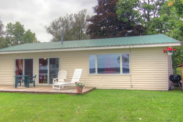 Lake side deck