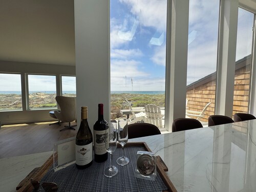 Monterey’s Gated Luxury Oceanfront Beach House Awaits