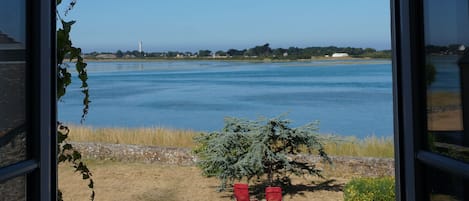 Vue sur la plage/l’océan