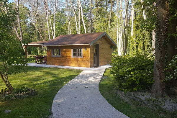chalet au cœur de forêt