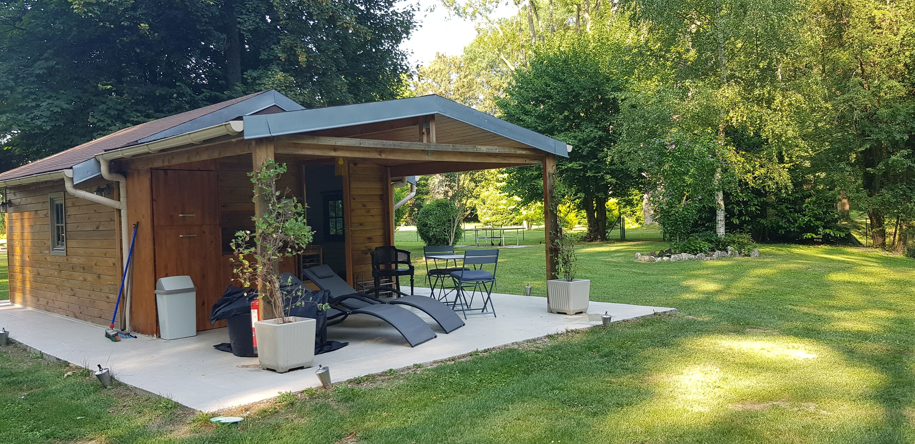 Enceinte de l’hébergement
