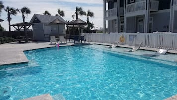 Una piscina climatizada