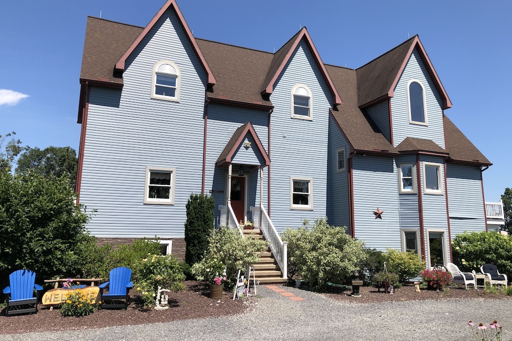 Blue House on the Hill