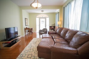 Smart TV, books, music library, video library