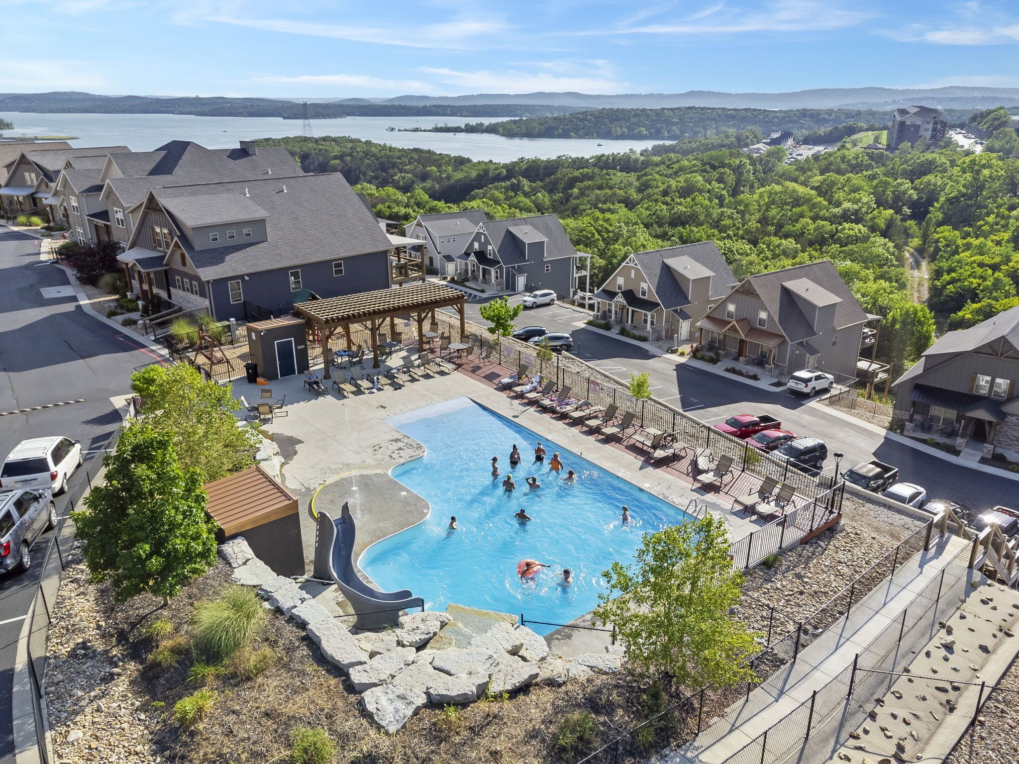 Indoor pool, a heated pool