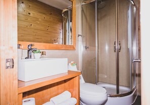 Bañera con ducha, cabezal de ducha tipo lluvia