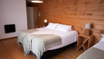 In-room safe, blackout drapes, iron/ironing board, bed sheets