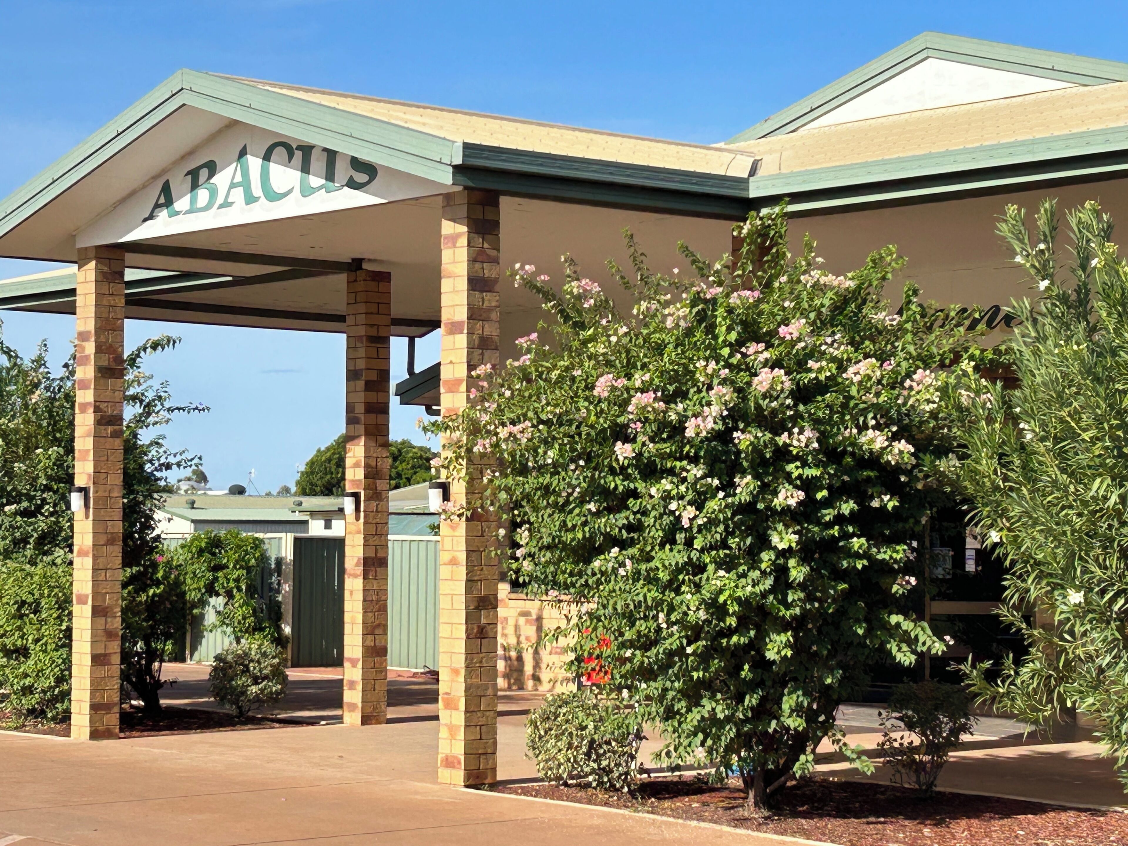 Entrada de la propiedad