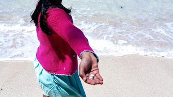 Una spiaggia nelle vicinanze