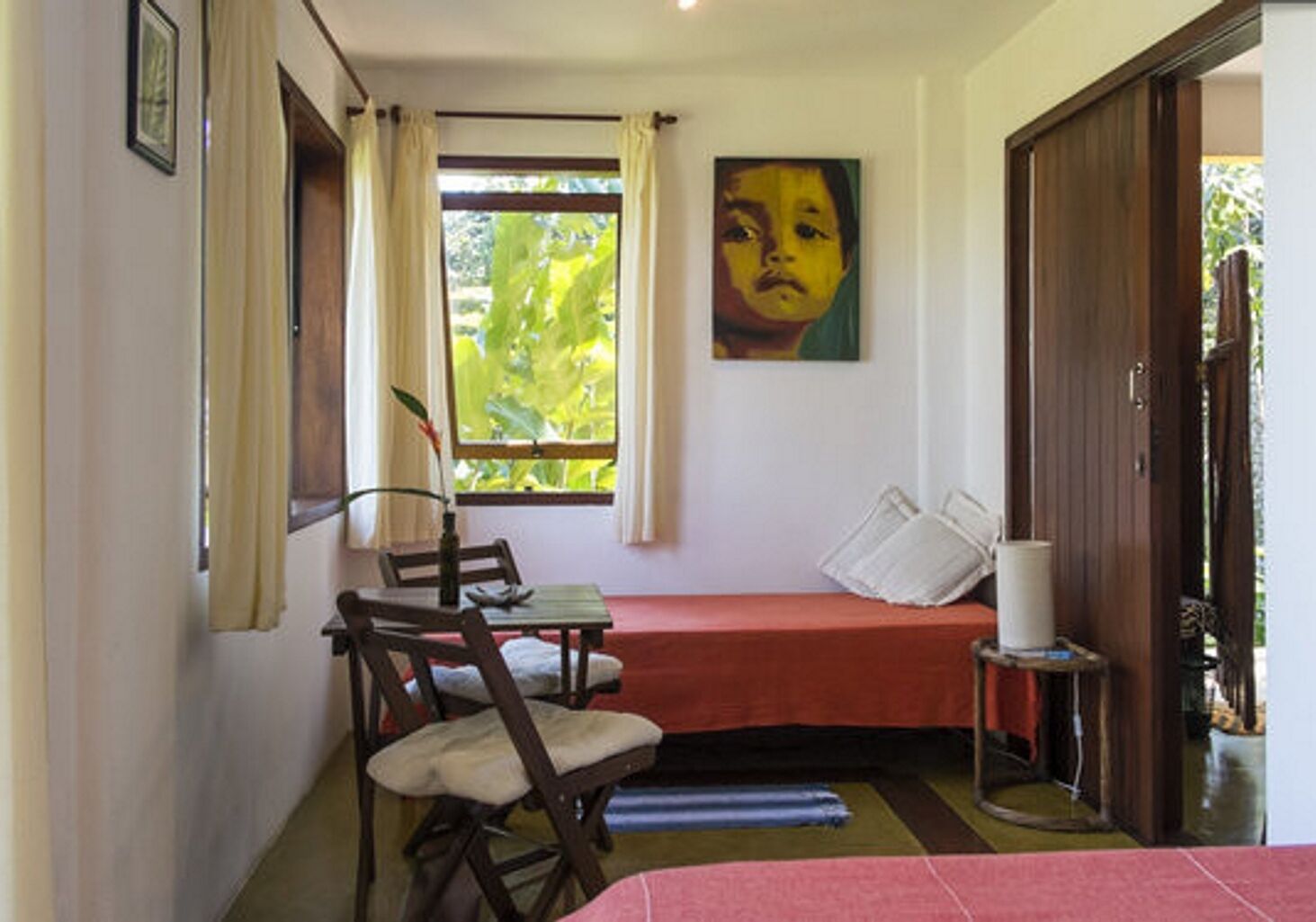 Sunny studio with sea view