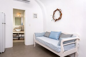 Comfort-hus - 1 dobbeltseng med sovesofa - ikke-ryger - køkken | Individuelt design, individuel indretning, lydisolering