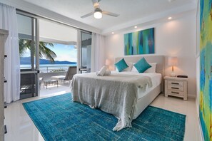 Departamento, 2 habitaciones, vista al mar | 2 habitaciones, tabla de planchar con plancha y cunas gratuitas 