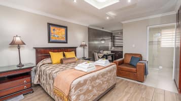 1 bedroom, down comforters, in-room safe, desk