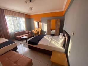 Familie appartement | Luxe beddengoed, geluiddichte muren, gratis wifi, beddengoed