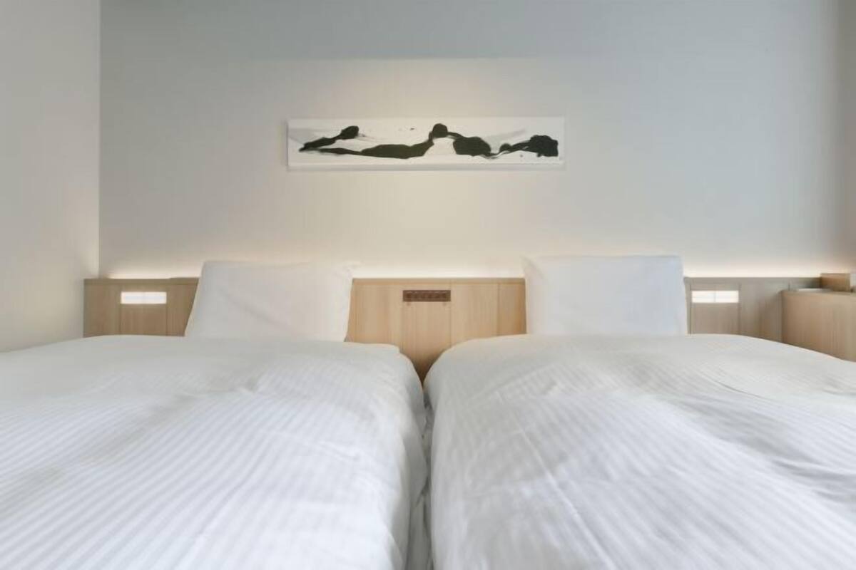 Desk, blackout curtains, iron/ironing board (on request), free WiFi