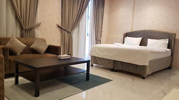 Soundproofing, iron/ironing board, free WiFi, bed sheets