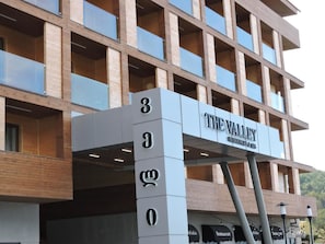 Entrada de la propiedad