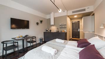 Chambres insonorisées, fer et planche à repasser, Wi-Fi gratuit