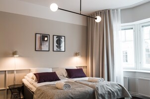 Soundproofing, iron/ironing board, free WiFi, bed sheets