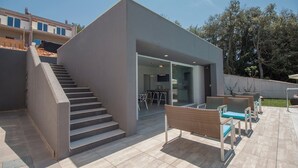 Balcony - Crowonder Villa Median, Apartment A2 With Seaview (Sali)