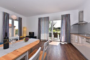 Uitzicht vanuit accommodatie