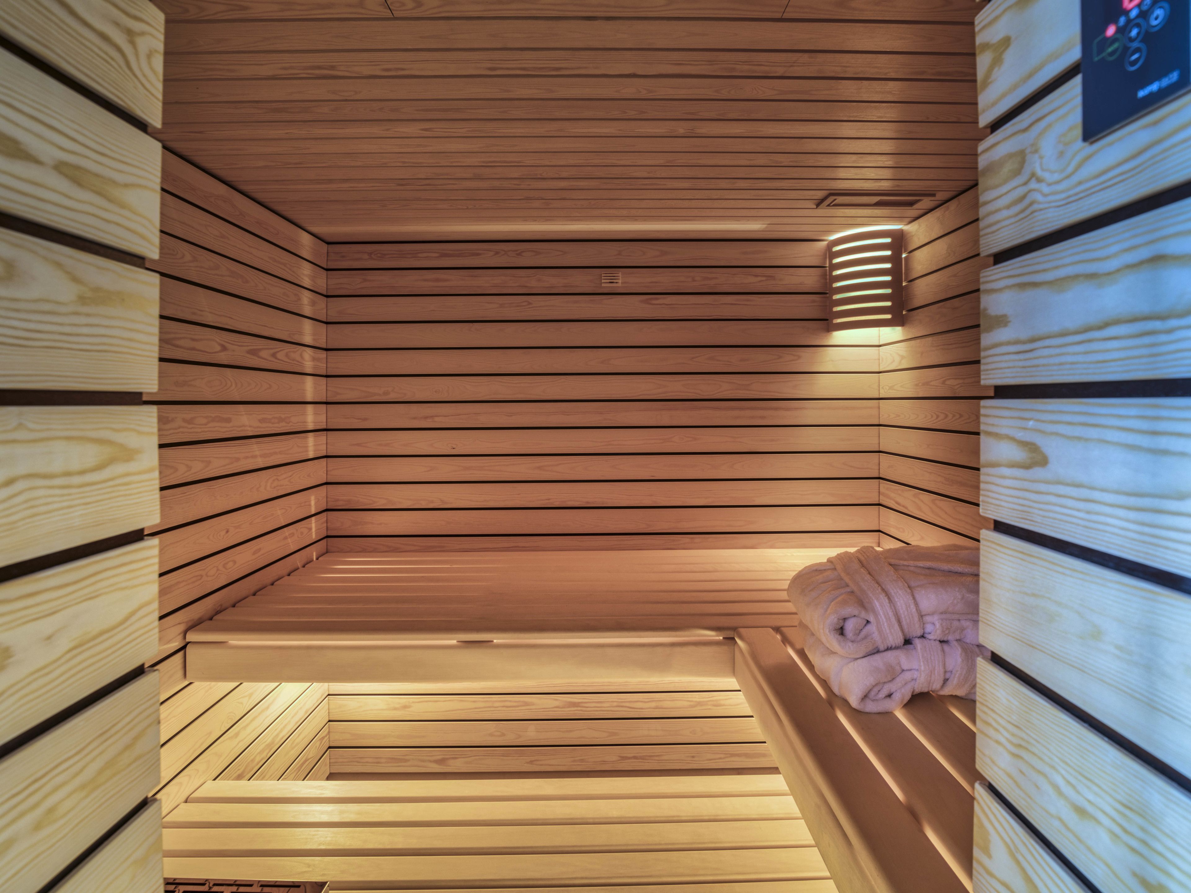 deluxe double room, 1 king bed | bathroom amenities | shower, rainfall showerhead, designer toiletries, hair dryer