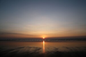 Nálægt ströndinni