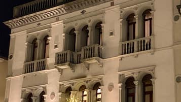 Front of property – evening/night