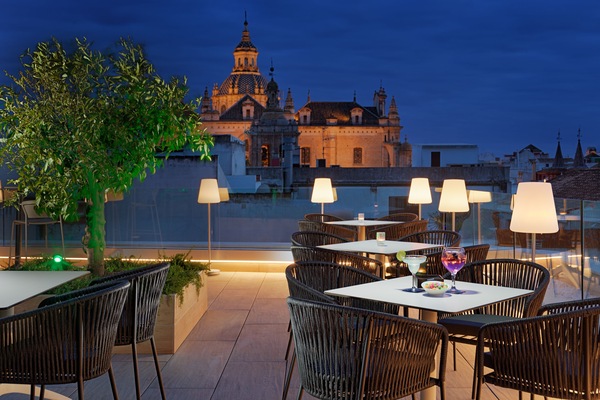 Terrasse sur le toit