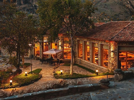 Front of property - evening/night