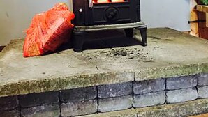 Fireplace - East Coast Adventure Centre Glamping (Newry)