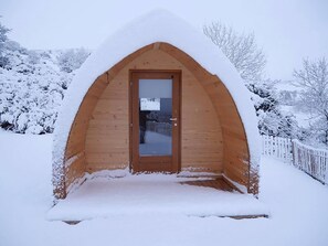 Majoituspaikan sisäänkäynti