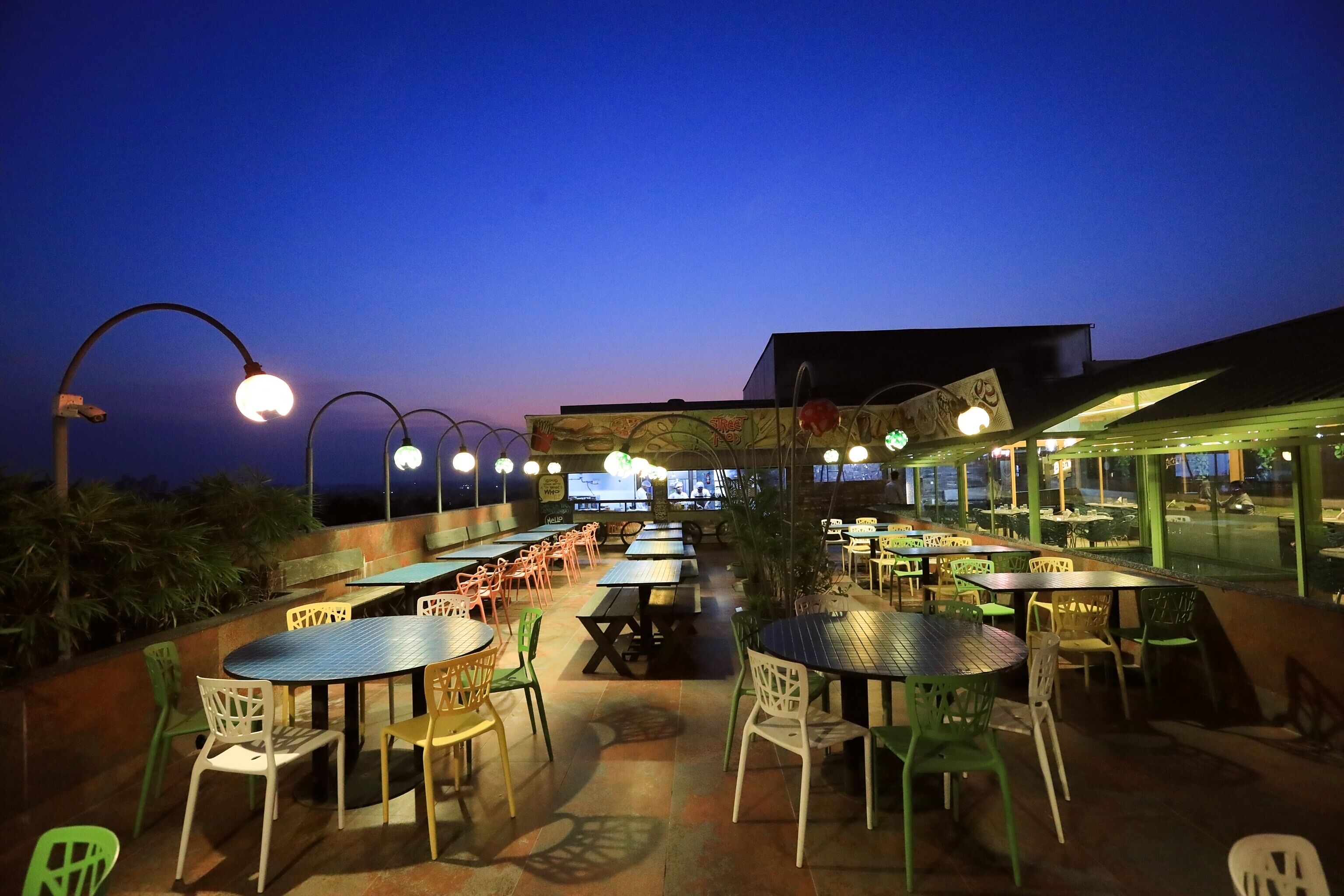 Rooftop terrace