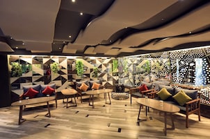 Sala de estar en el lobby