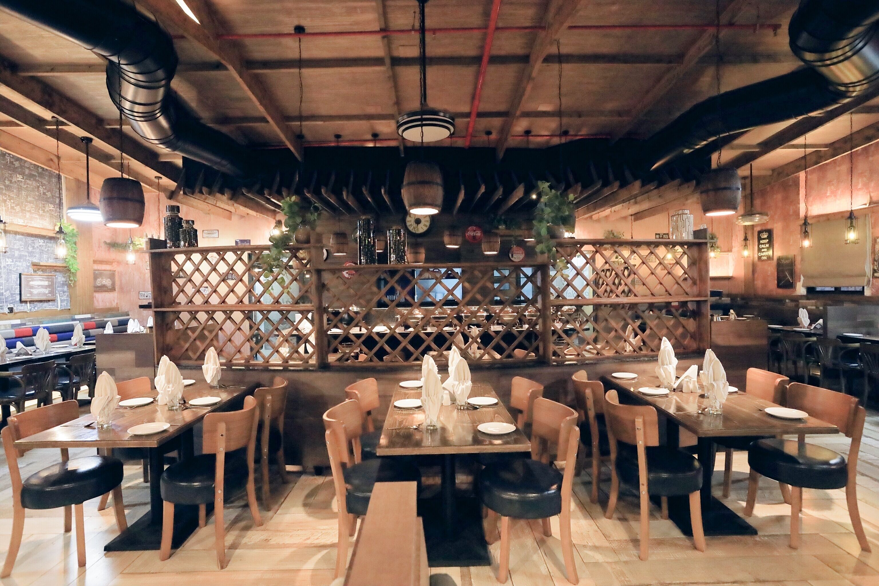 3 restaurants, breakfast, lunch, dinner served; Indian cuisine 