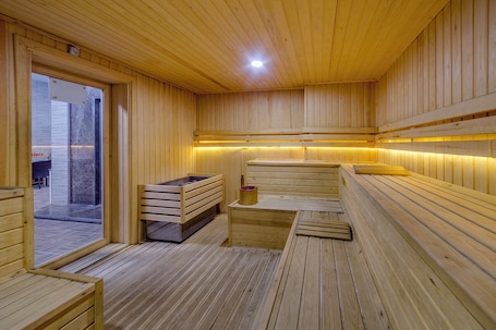 Sauna, steam room, Turkish bath. Aydin Cemberlitas Otel
