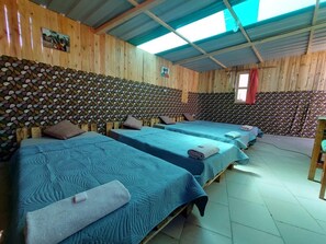 1 bedroom, laptop workspace, blackout drapes, iron/ironing board