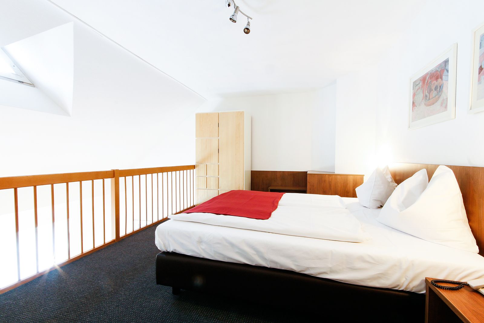 hypo-allergenic bedding, desk, soundproofing, iron/ironing board