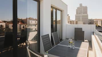 Lägenhet - 1 sovrum - terrass | Balkong