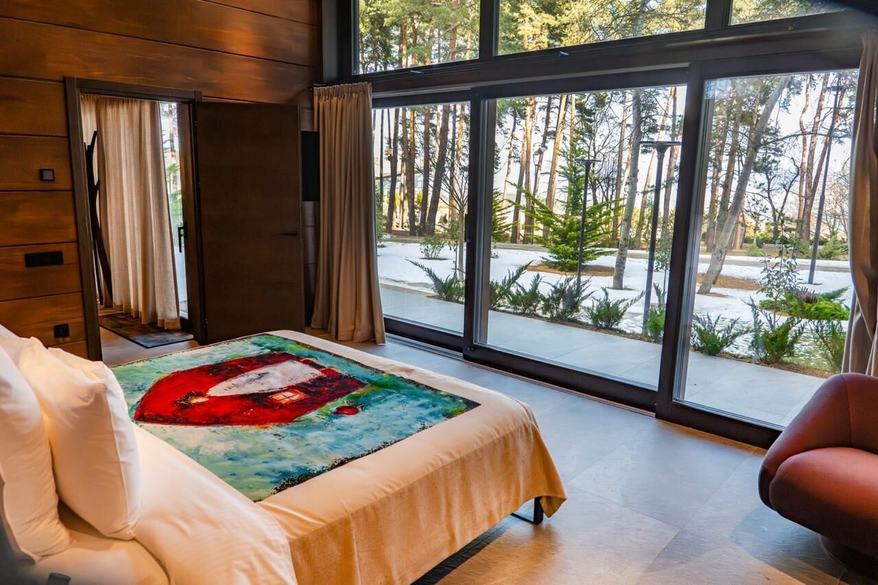 Chalet Grand | Ropa de cama de alta calidad, minibar, caja fuerte