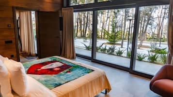 Chalet Grand | Ropa de cama de alta calidad, minibar, caja fuerte