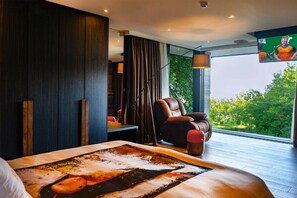 Cottage Majestueux, 2 chambres | Literie de qualité supérieure, minibar, coffres-forts dans les chambres